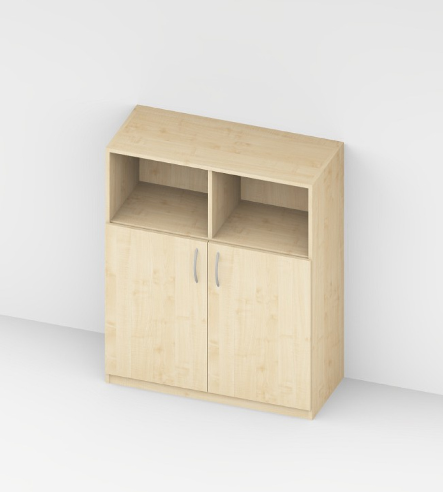 Aktenschrank - 2 Türen unten (80/100/120 x 123 x 44 cm)